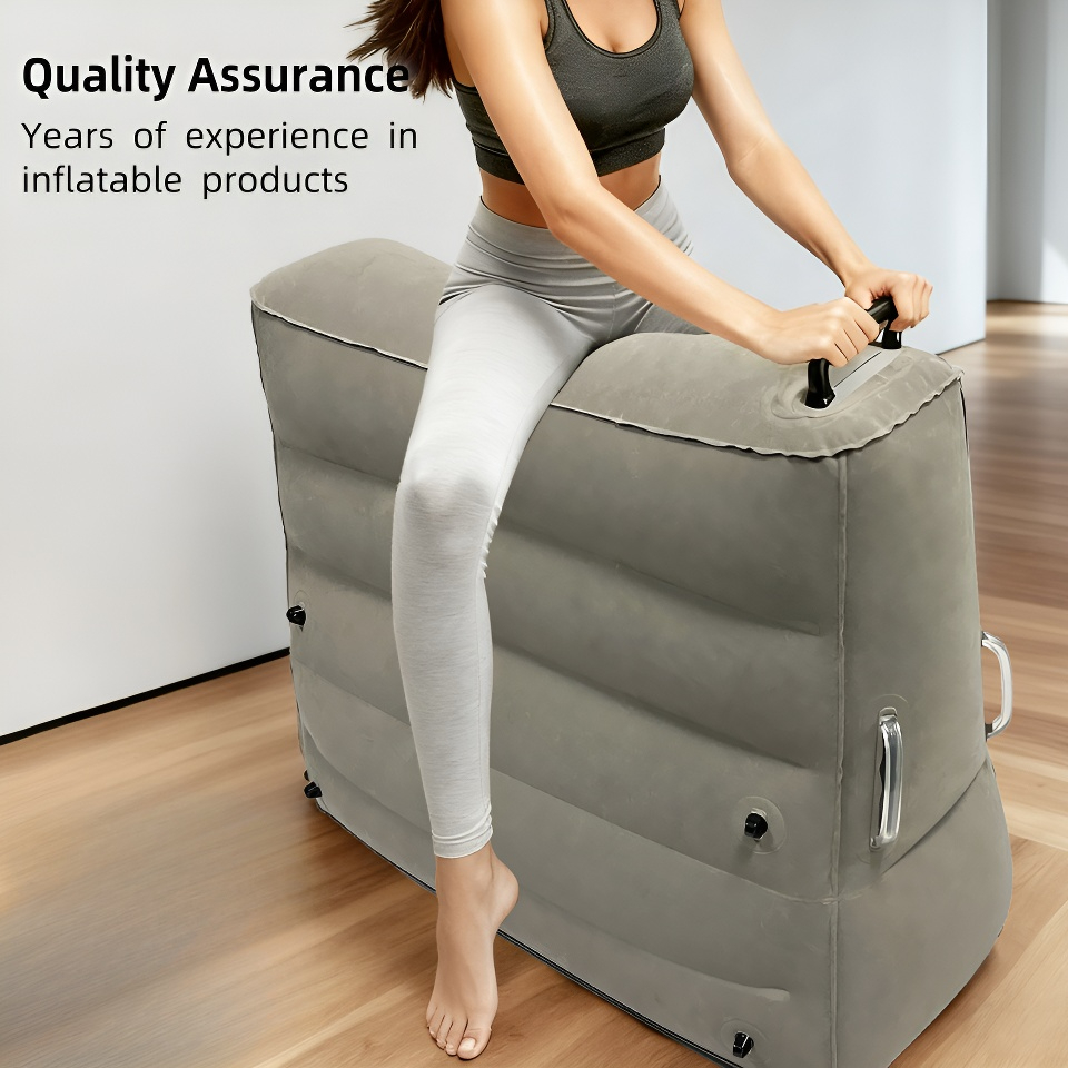 Outdoor Furniture Pads - Inflatable Mattress Horse Riding Pad Armrest