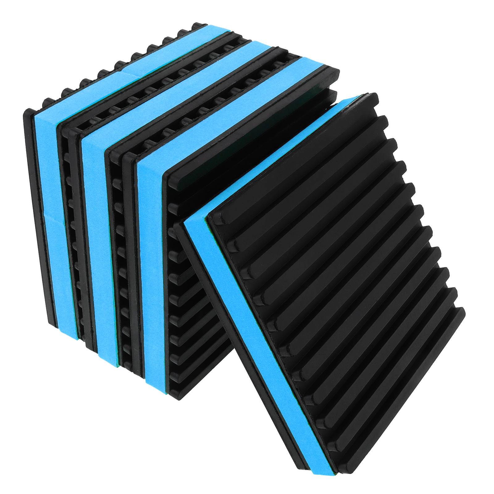 Outdoor Furniture Pads - 4pcs Rubber Anti-Vibration Pad for HVAC