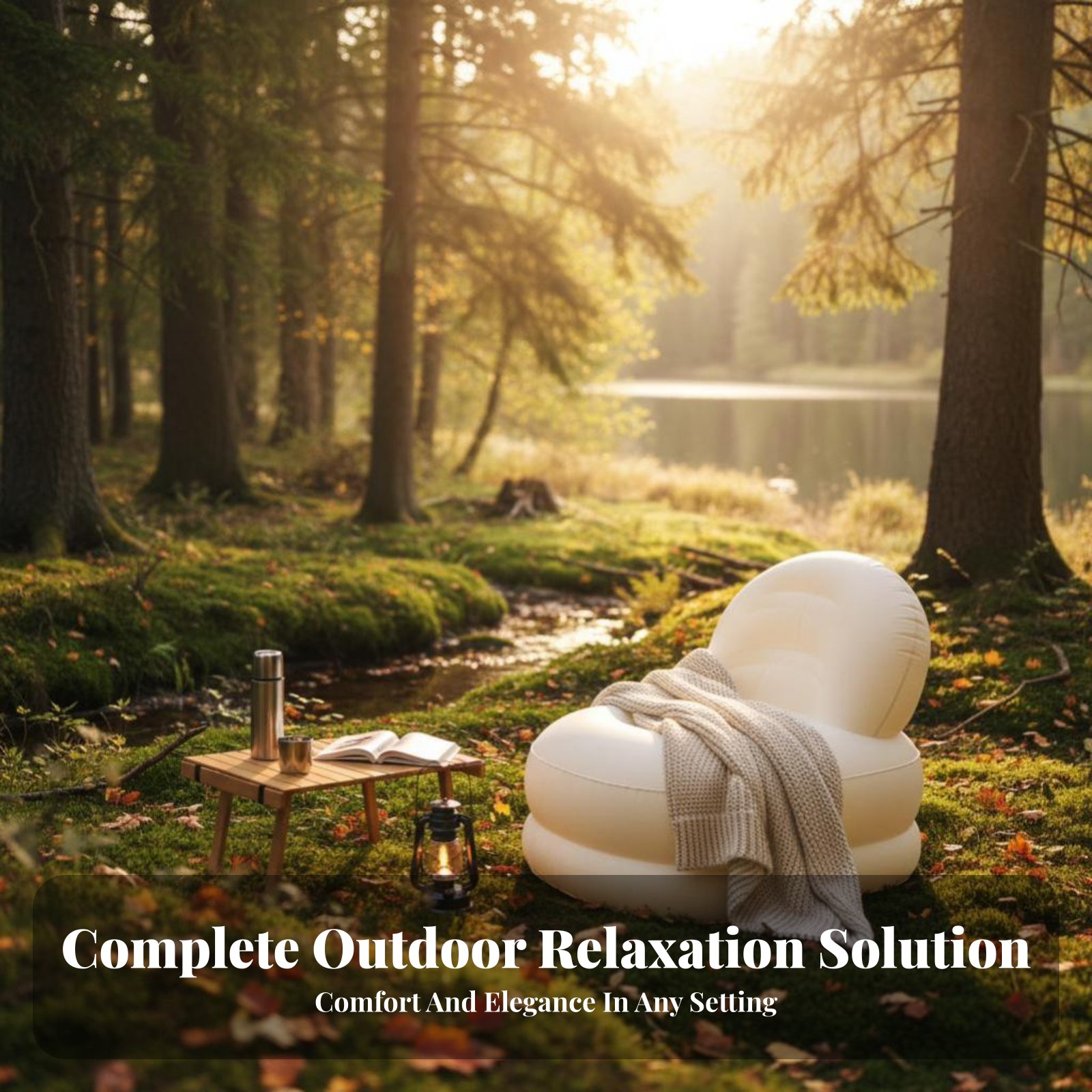 Inflatable Sofa, Camping Air C - Outdoor Furniture Lounge のレビューと価格