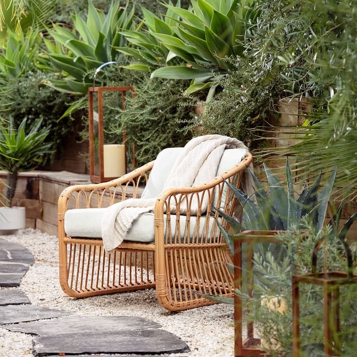 Rattan Lounge Chair Sofa Singl - Outdoor Furniture Lounge のレビューと価格