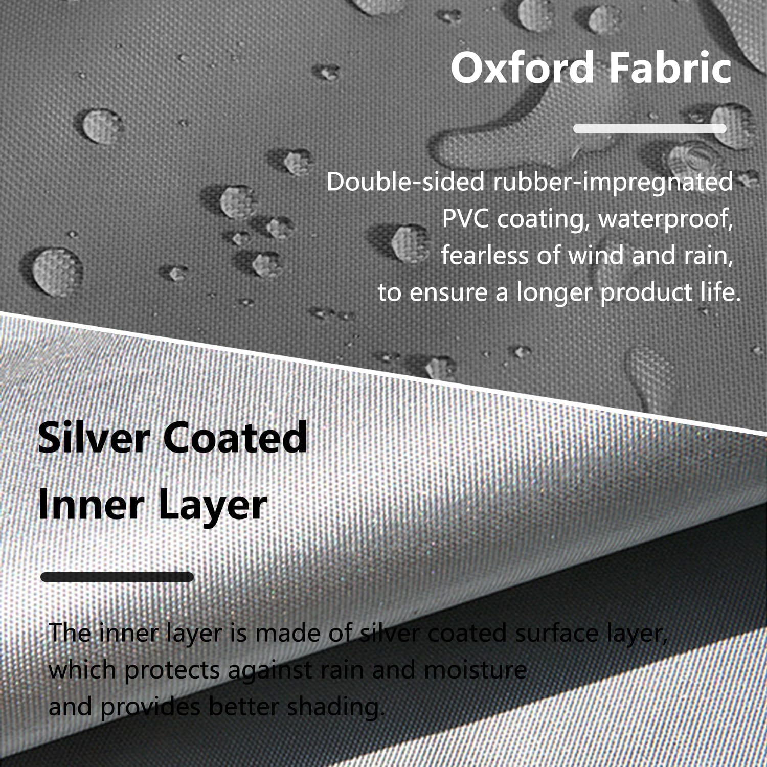 Leleya Swing Canopy Cover Oxfo - Outdoor Furniture Cover Waterproof のレビューと価格