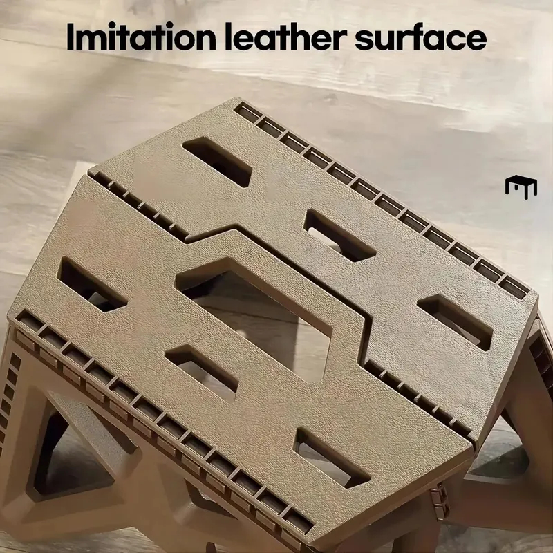 Portable Folding Outdoor Stool - Outdoor Furniture Green のレビューと価格