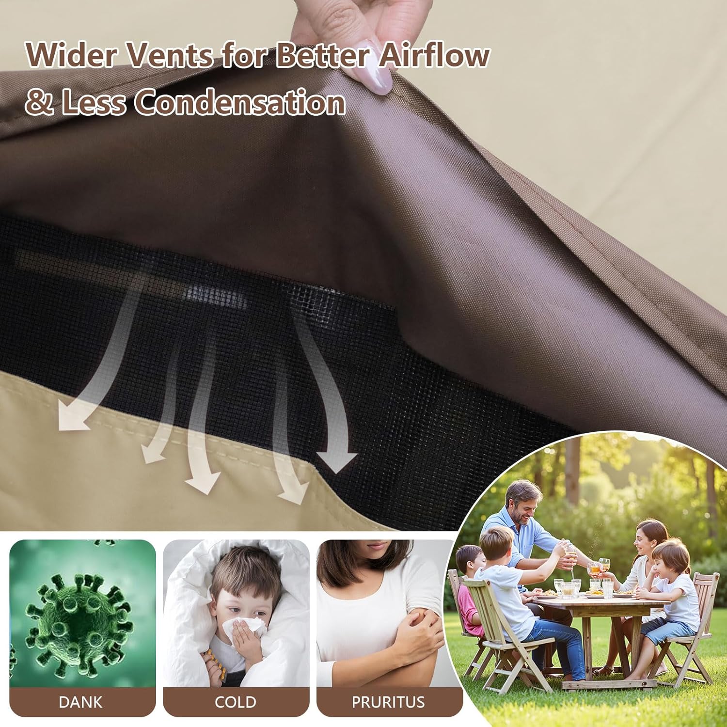 Heavy Duty Outdoor Patio Furni - Outdoor Furniture Cover Waterproof のレビューと価格