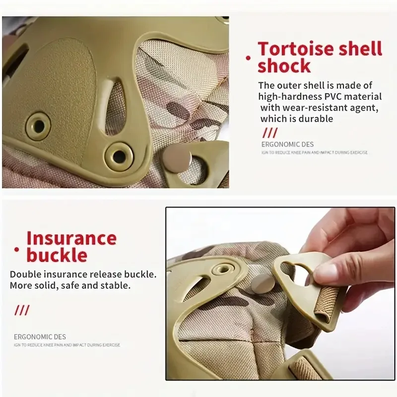 Tactical Knee Pad Elbow CS Mil - Outdoor Furniture Pads のレビューと価格