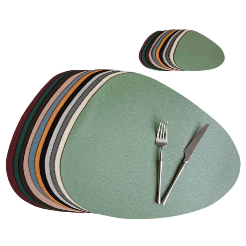 1/6/10sets Dining Table Placem - Outdoor Furniture Green のレビューと価格