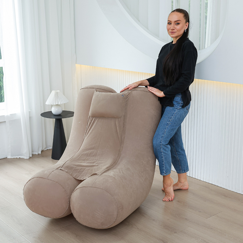 New Folding Lazy Sofa,Inflatab - Outdoor Furniture Lounge のレビューと価格