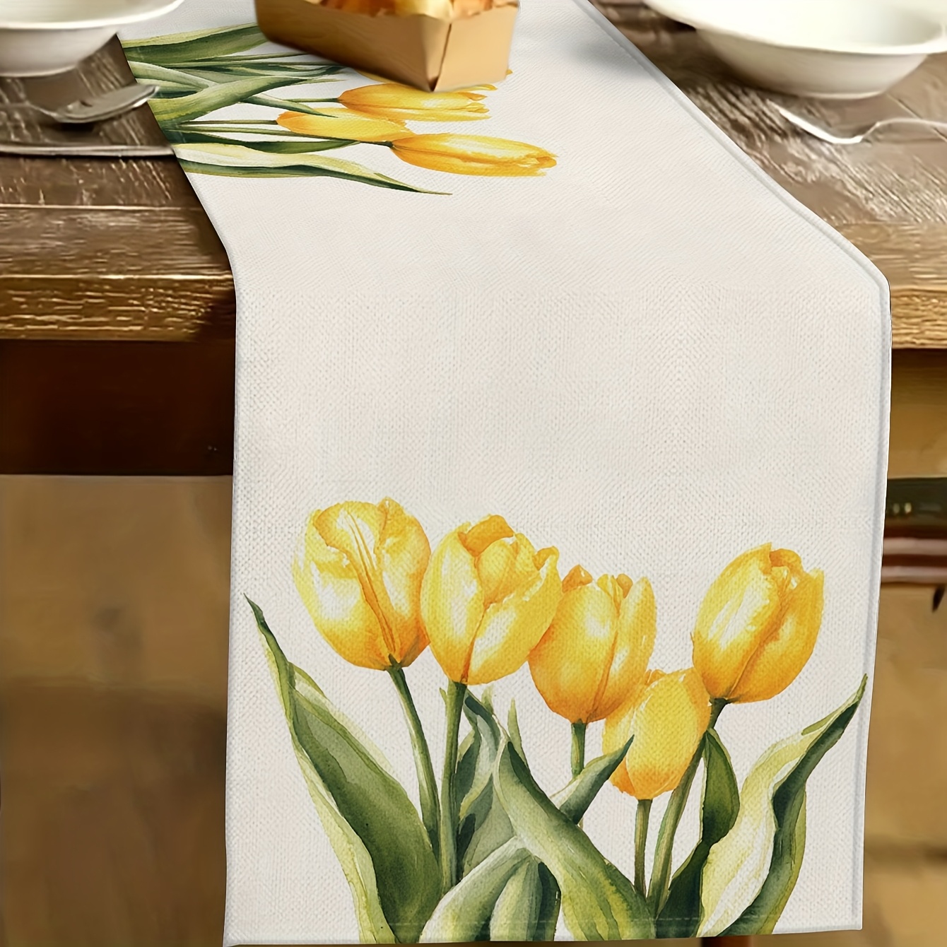 1pc Spring & Summer Tulip Tabl - Outdoor Furniture Green のレビューと価格