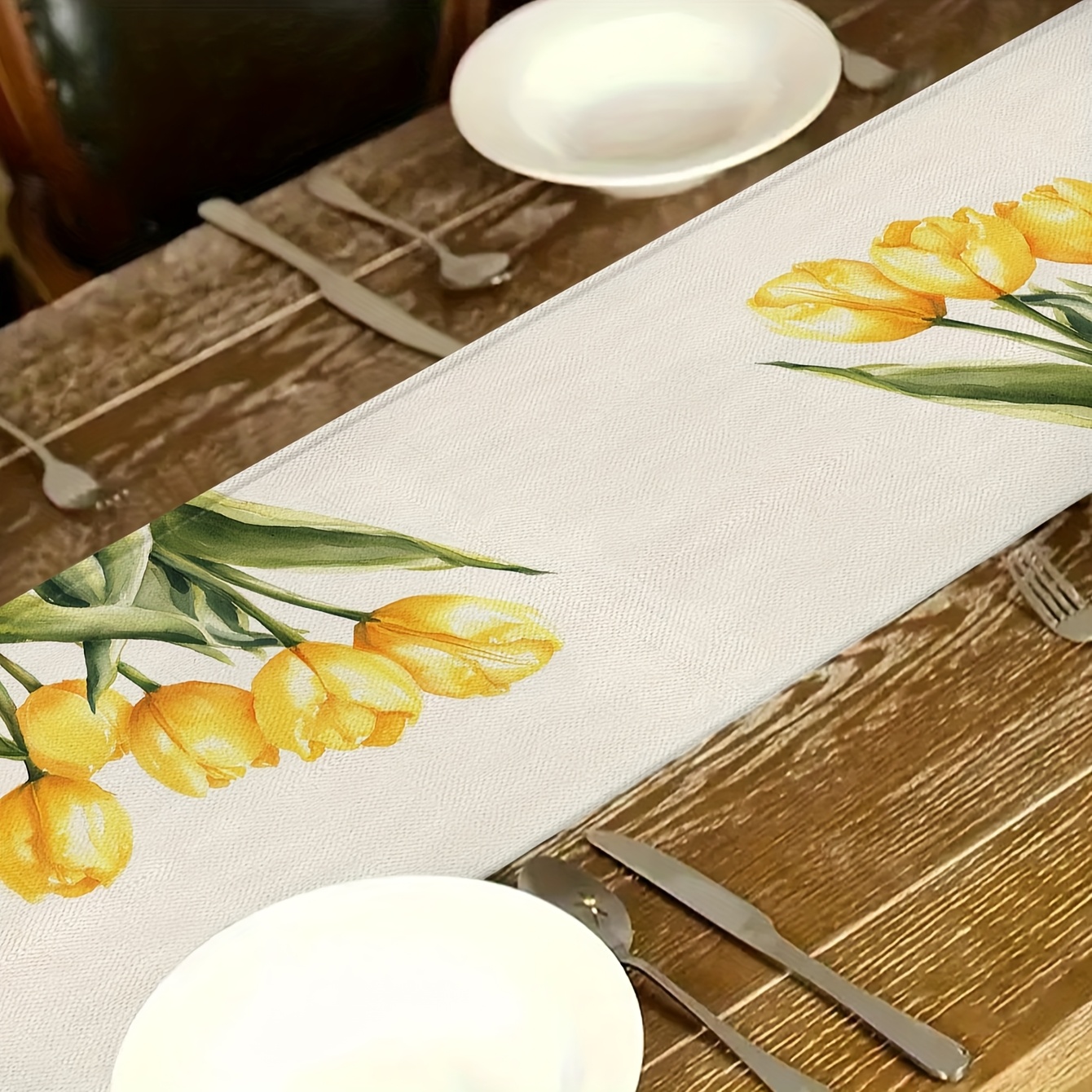 1pc Spring & Summer Tulip Tabl - Outdoor Furniture Green のレビューと価格