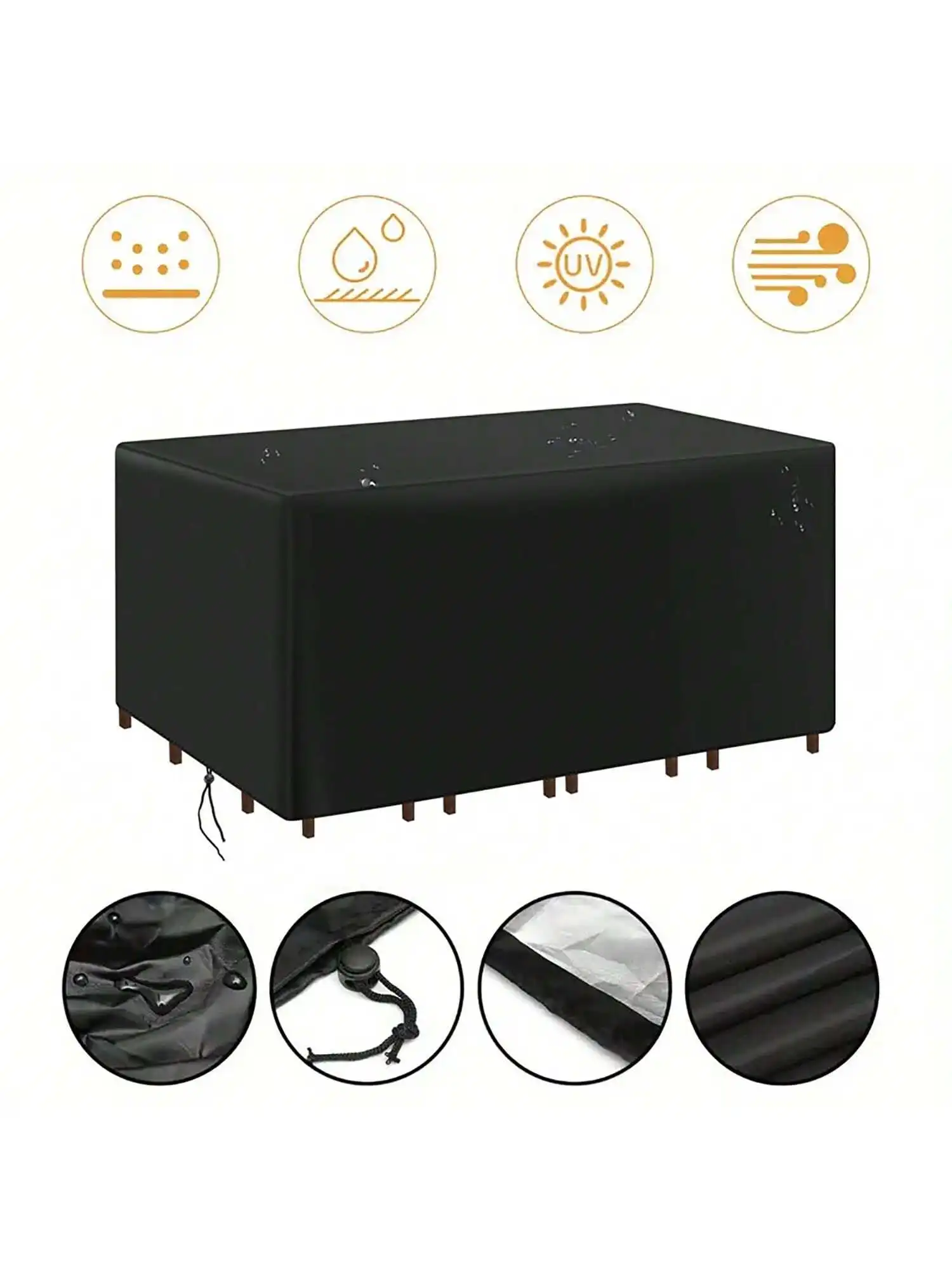 Multi-Size Outdoor Patio Garde - Outdoor Furniture Cover Waterproof のレビューと価格