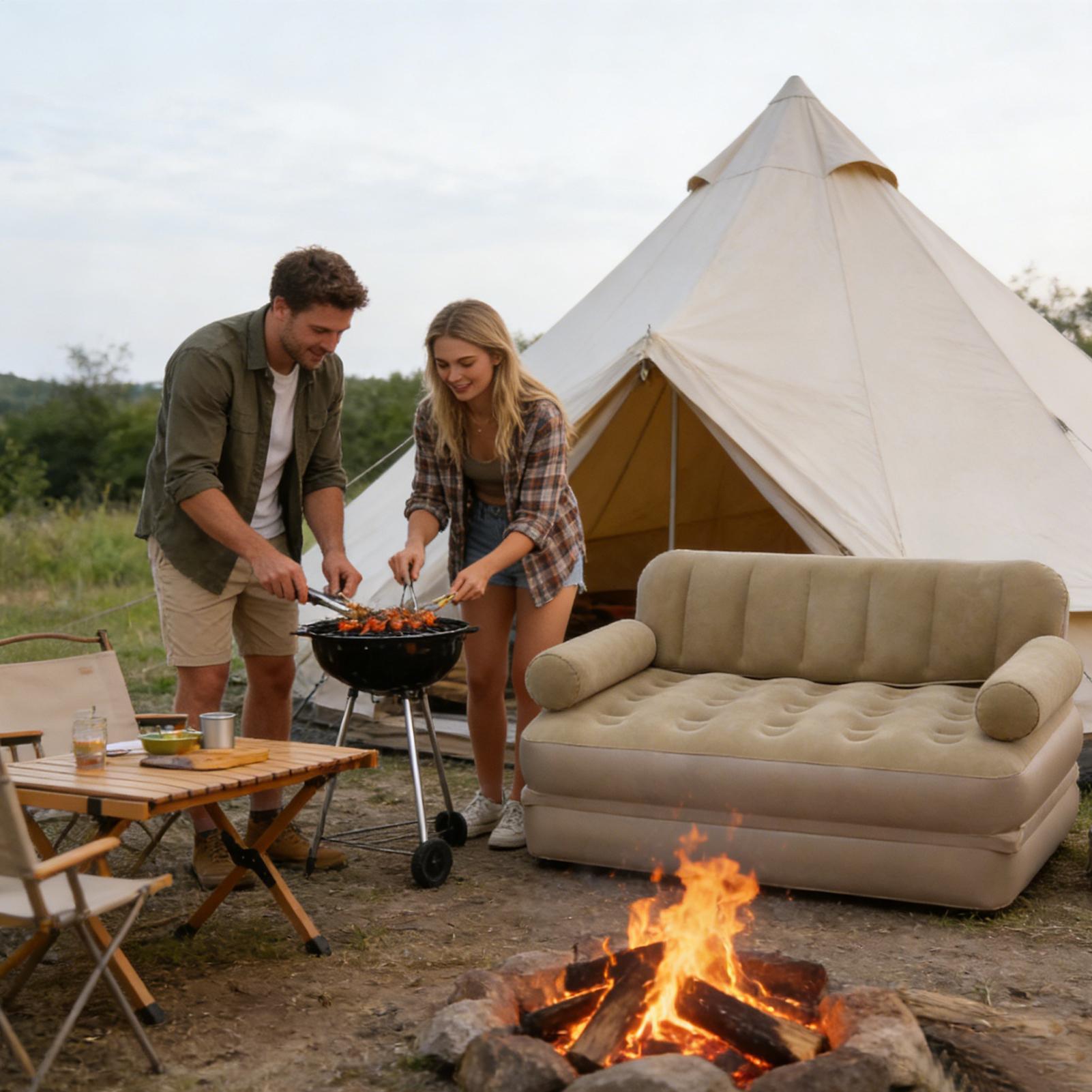 Air Sofa With Air Pump Folding - Outdoor Furniture Hay のレビューと価格