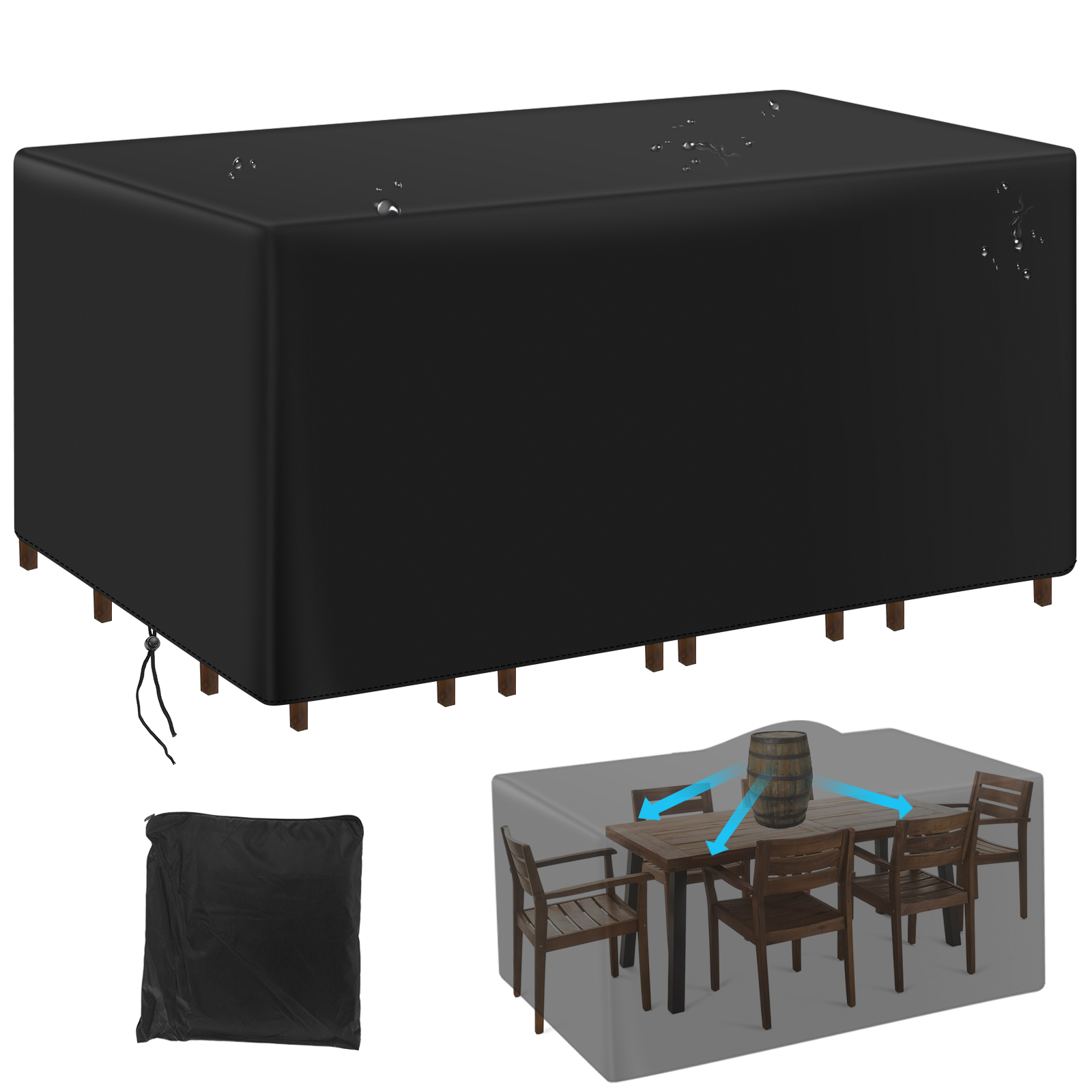 600 Sizes Outdoor Furniture Co - Outdoor Furniture Cover Waterproof のレビューと価格