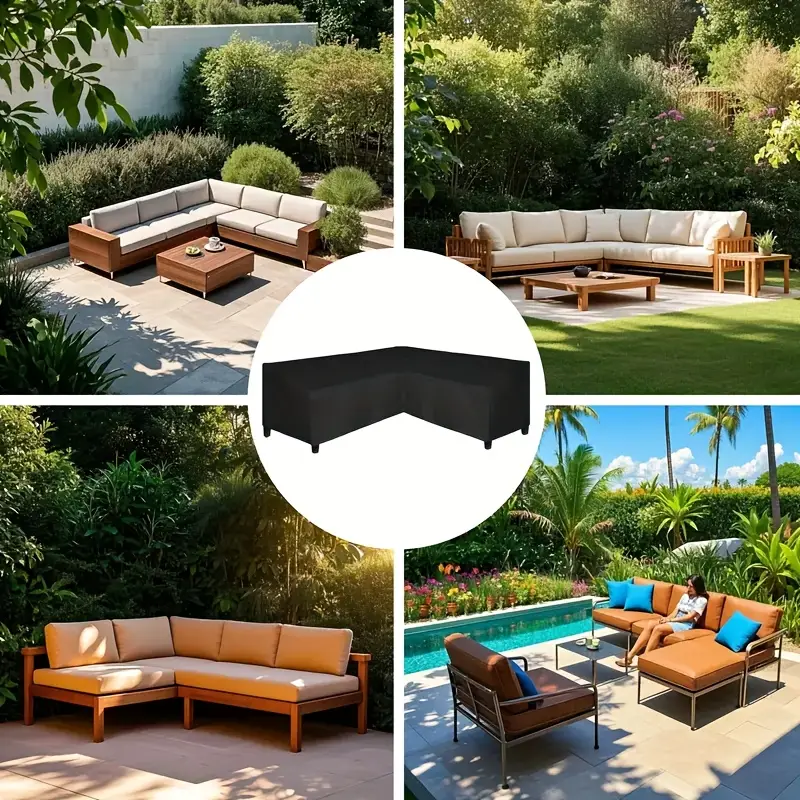 Anti-UV L-shaped Outdoor Sofa  - Outdoor Furniture Durable のレビューと価格