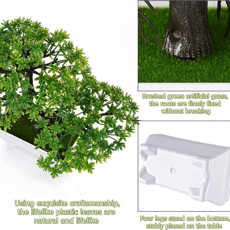 1Pcs Green Artificial Plants B - Outdoor Furniture Green のレビューと価格