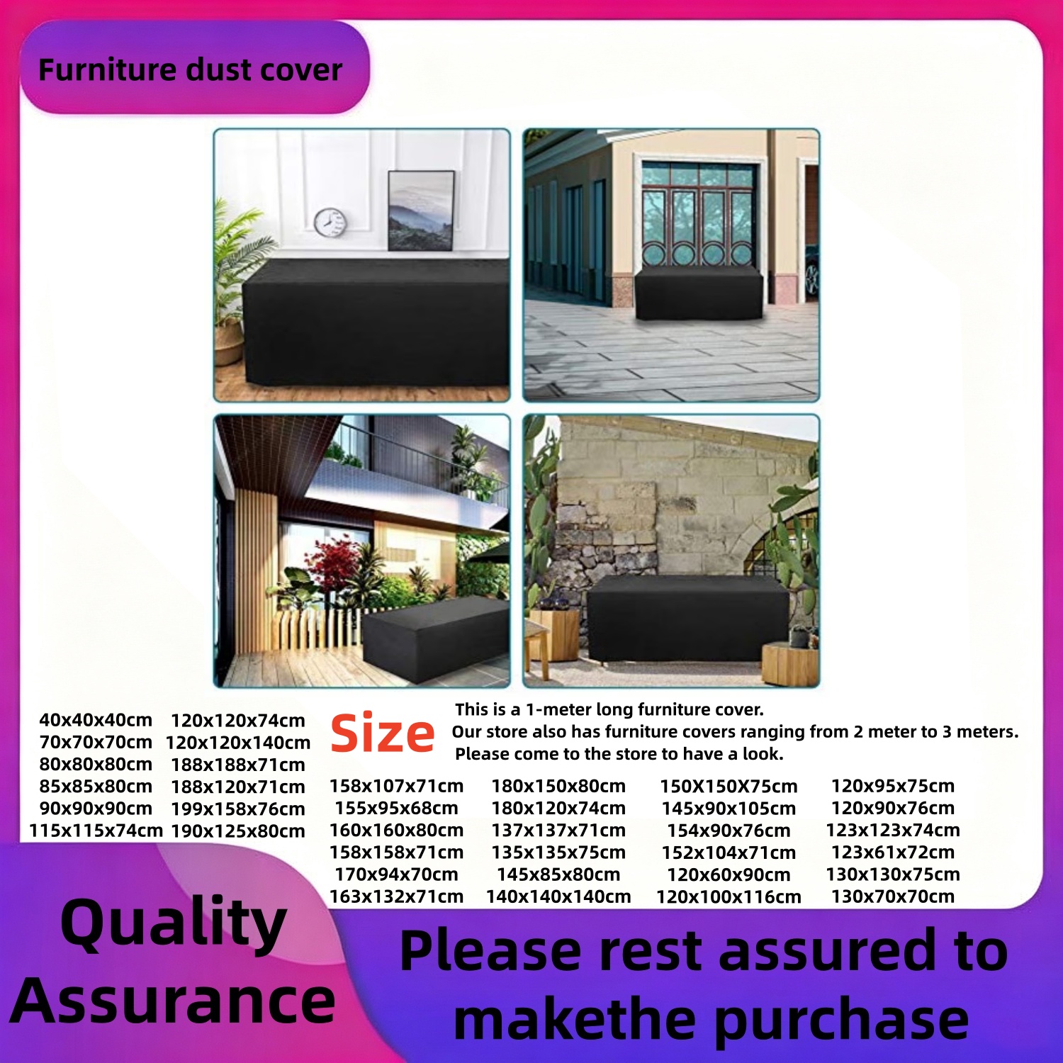 Patio FurnitureCover Rectangul - Outdoor Furniture Lounge のレビューと価格