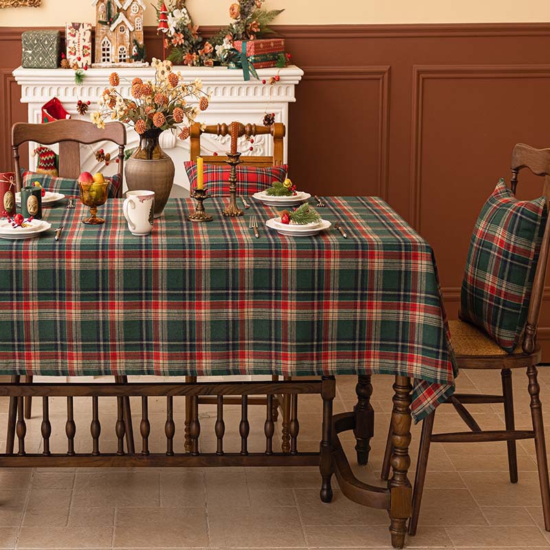 Christmas Decoration Plaid Tab - Outdoor Furniture Green のレビューと価格