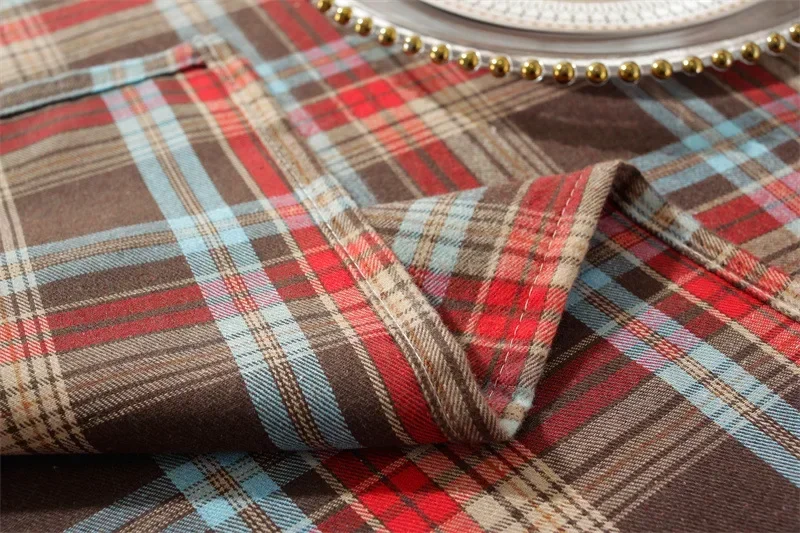 Christmas Decoration Plaid Tab - Outdoor Furniture Green のレビューと価格