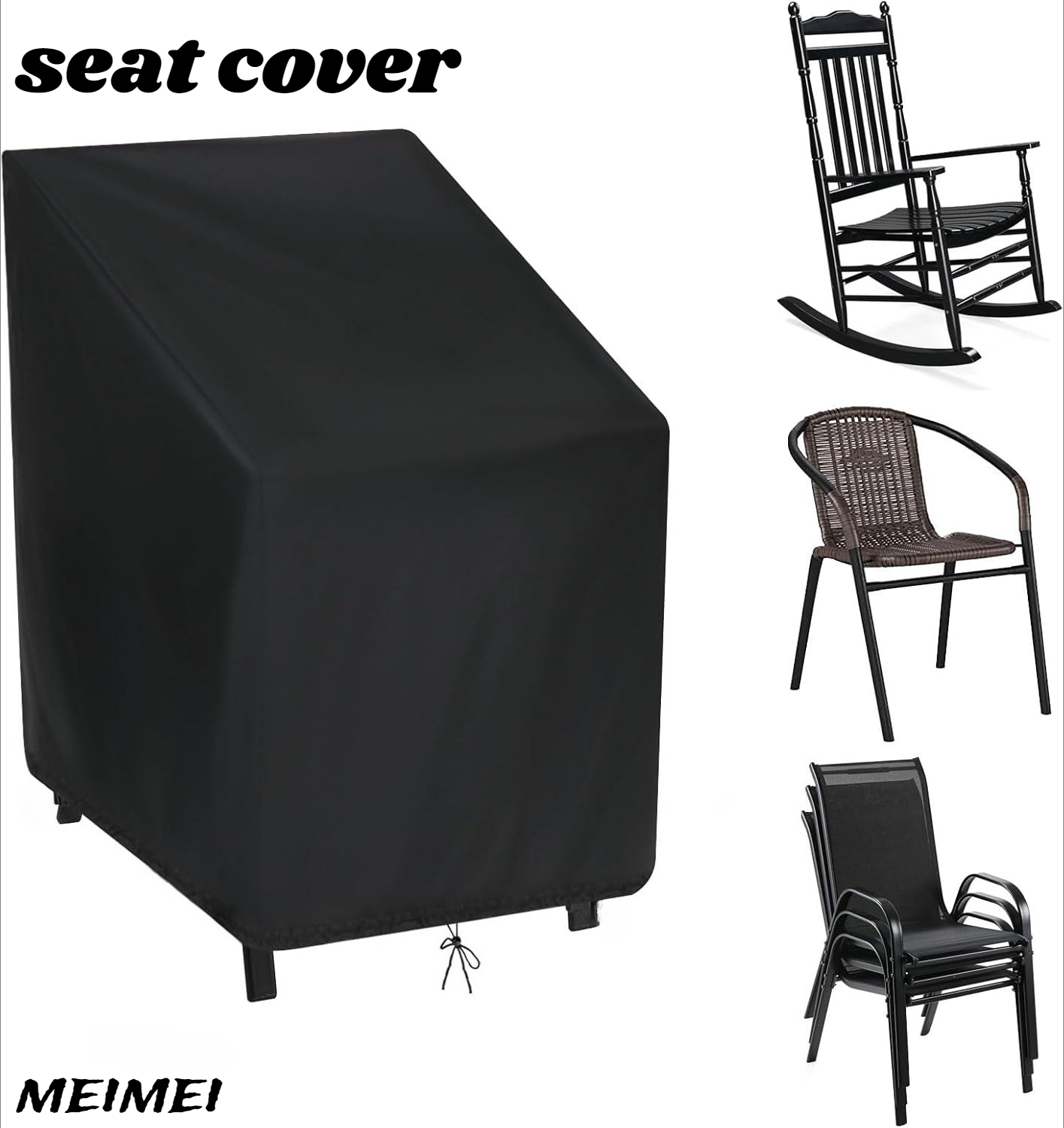 Stacked Chair Dust Cover Stora - Outdoor Furniture Cover Waterproof のレビューと価格