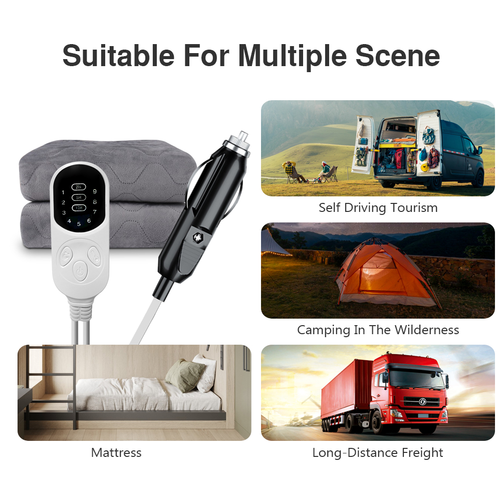 12V Cars Electric Blanket Heat - Outdoor Furniture Pads のレビューと価格