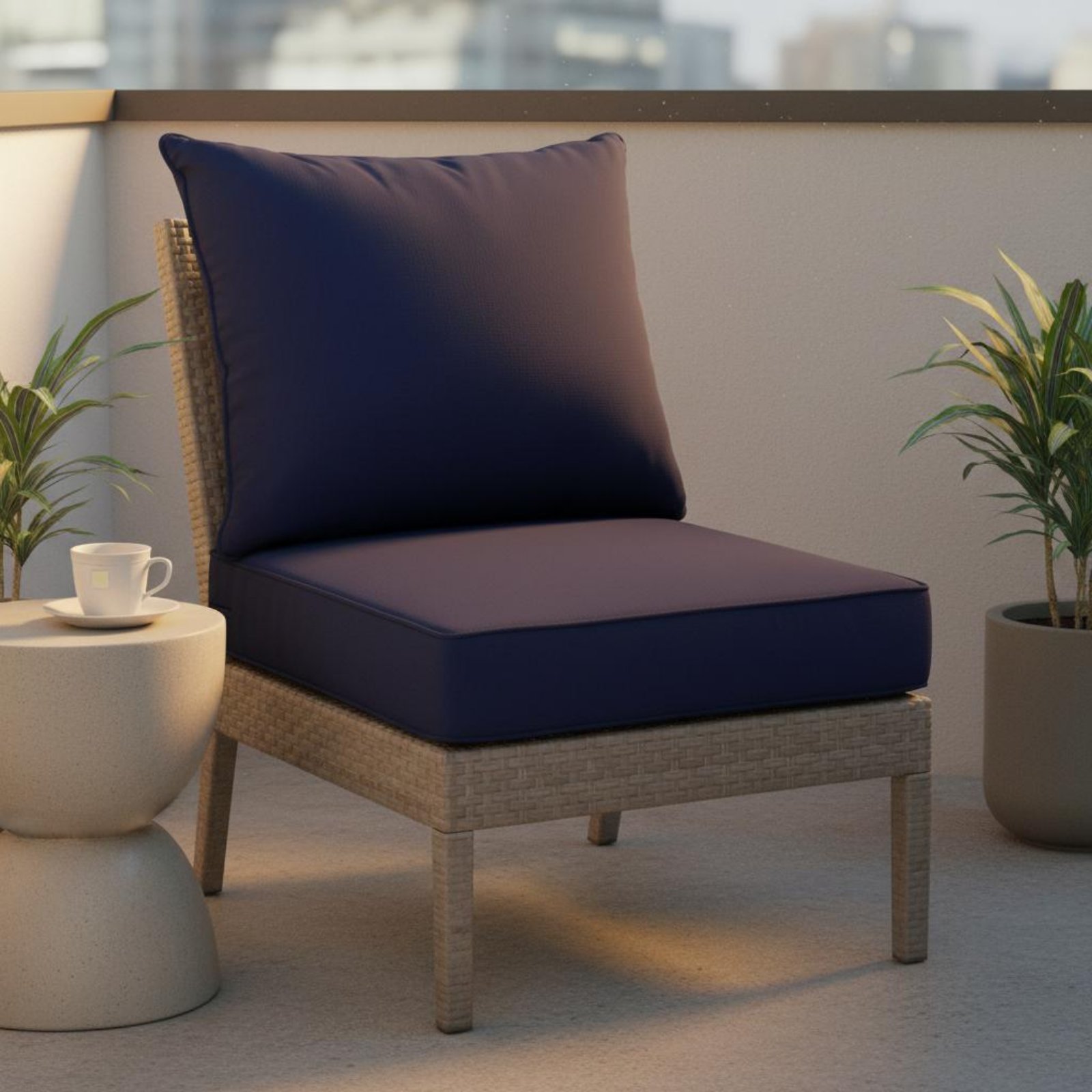 Patio Chair Pad Hidden Closure - Outdoor Furniture Pads のレビューと価格