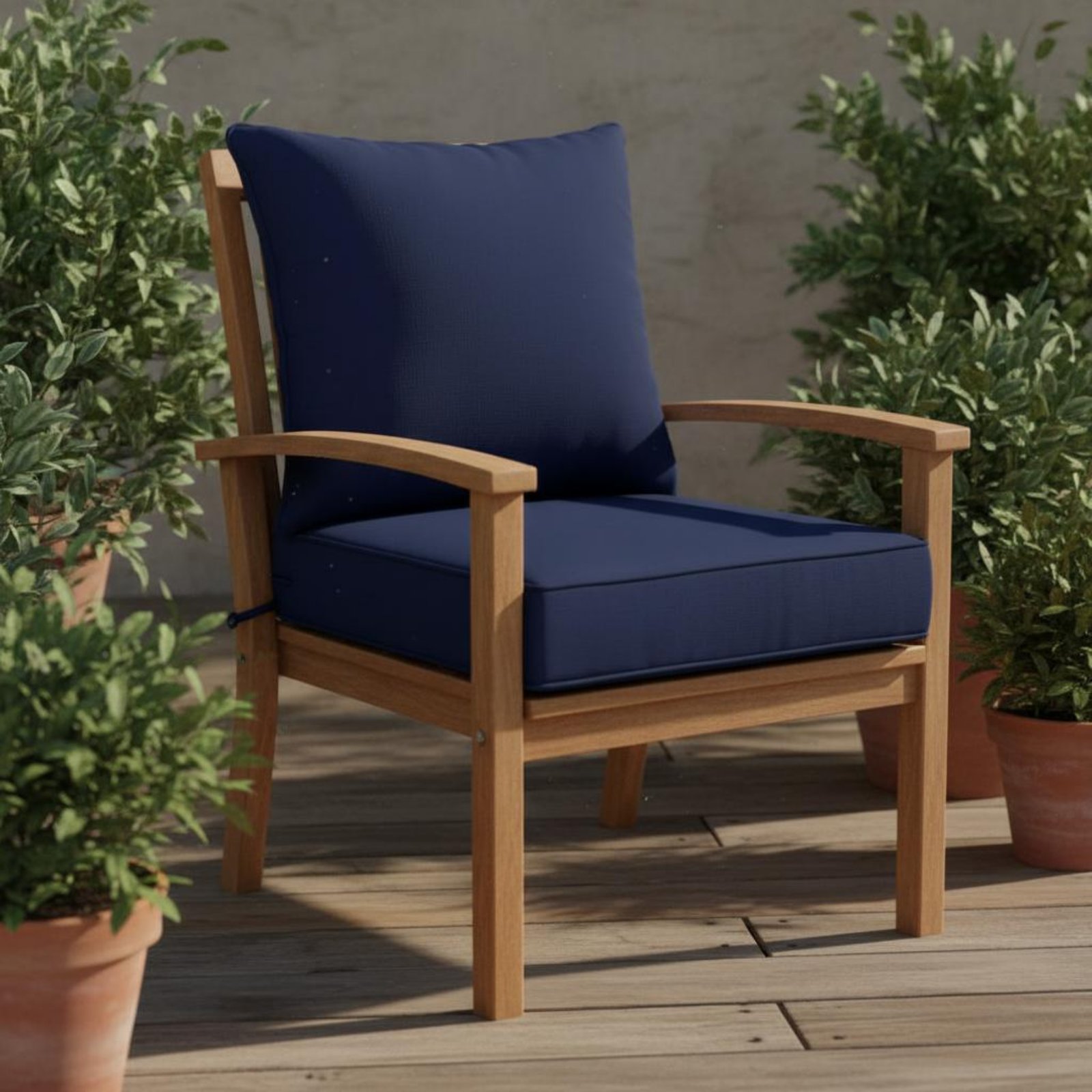 Patio Chair Pad Hidden Closure - Outdoor Furniture Pads のレビューと価格