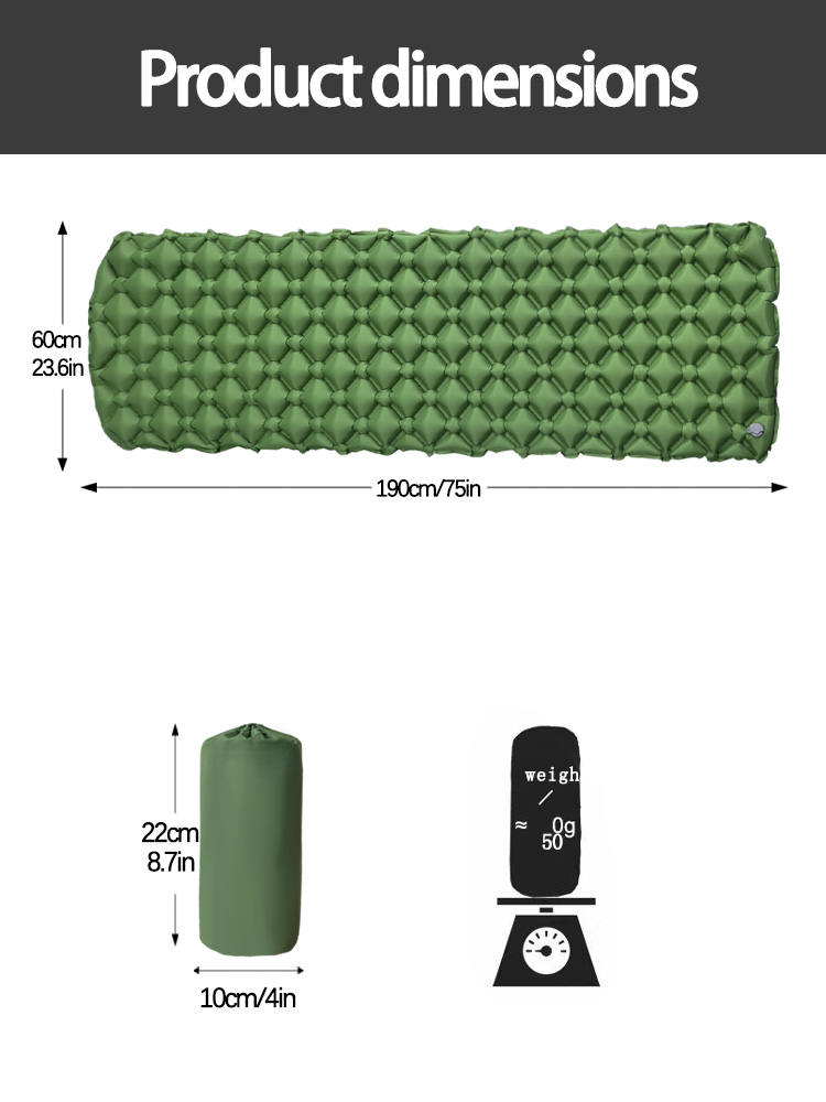 Camping Inflatable Mattress in - Outdoor Furniture Pads のレビューと価格